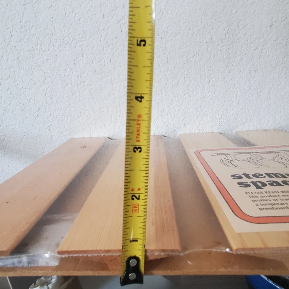 Pier1 Wooden Stemware Space Saver Organization for Wine Glasses Cottagecore NWT